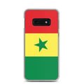 Miniatyrbild 1 av 2: Mobilskal – Senegalflagga – Kompatibel med Samsung Galaxy S23 Plus – Mjuk Fodral – Stötbeständig och Slitstark – Pixelforma