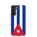 Miniatyrbild 1 av 2: Mobilskal - PIXELFORMA - Kuba Flagga - Kompatibel med Samsung Galaxy S22 Plus - Flerfärgad - TPU