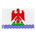 Miniatyrbild 1 av 3: Flagga Alpes-Maritimes – 160 x 240 cm – Hållbar Polyester – 2 Metallöglor – Inomhus / Utomhus – Pixelforma