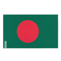 Miniatyrbild 1 av 3: Bangladesh flagga – 60 x 90 cm – Hållbar polyester – 2 metallöljettar – Inomhus / Utomhus – Pixelforma