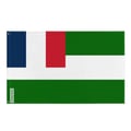 Miniatyrbild 1 av 3: Syriska förbundets flagga – 192 x 288 cm – Polyester – Metallöglor – Hållbar