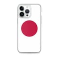 Miniatyrbild 1 av 2: Mobilskal – Japans flagga – Kompatibel med iPhone 14 Pro Max – Mjuk fodral – Slitstark och stötresistent - Silikon - Pixelforma