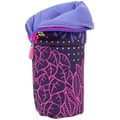 Miniatyrbild 2 av 2: Trousse Vertikal - MILAN - Eldflugor - Lila, Fuchsia, Gul, Grön - Polyester - 21x11,5x8 cm