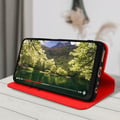 Miniatyrbild 2 av 5: Samsung Galaxy A13 Fodral - AVIZAR - Video Support Plånboksfodral - Röd