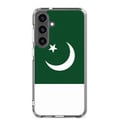 Miniatyrbild 1 av 2: Mobilskal – Pakistans flagga – Kompatibel med Samsung Galaxy S21 Ultra – Mjuk skal – Slitstark och stötresistent – Pixelforma