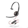 Miniatyrbild 1 av 2: Headsetmikrofon - PLANTRONICS - Blackwire C3210 - Kabelansluten - Bredband på PC - Aktiv brusreducering