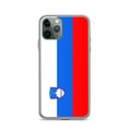 Miniatyrbild 1 av 2: Telefonfodral - PIXELFORMA - Sloveniens flagga - Kompatibel med iPhone 11 Pro - Flexibel - Hållbar