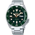 Miniatyrbild 1 av 2: Armbandsur - SEIKO - 5 Sport - Automatisk - Vattentålig 100m - Luminös Grön Urskiva