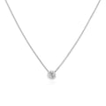 Miniatyrbild 1 av 2: Collier - AGATO - AGS1561/47-W - Silver 925 - Kubisk zirkon - Justerbar längd 42 cm