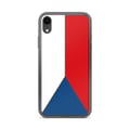 Miniatyrbild 1 av 2: Telefonfodral – Tjeckiens Flagga – Kompatibel med iPhone XR – Mjuk Fodral – Slitstark och Stötsäker – Silikon – Pixelforma