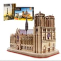Miniatyrbild 4 av 6: Notre Dame 3D-pussel - World Brands - National Geographic Model - 128 bitar - Barn 8 år eller äldre