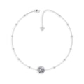 Miniatyrbild 4 av 4: Halsband - Guess - JUBN01388JWRHTU - Rostfritt stål - Silver - Standardstorlek