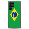 Miniatyrbild 1 av 2: Telefonfodral – Brasiliens flagga – Kompatibel med Samsung Galaxy S20 Ultra – Mjuk fodral – Slitstark och Stötskyddande – Pixelforma