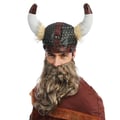 Miniatyrbild 2 av 5: Utklädningsaccessoar - LITEN CLOWN - Vikinghjälm - Lädereffekt - Vuxen - Svart, Brun