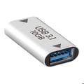 Miniatyrbild 1 av 2: USB-C till USB 3.1-adapter - Avizar - Förlängning - Silver - 10Gbps - Plug-and-Play