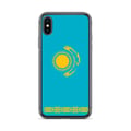 Miniatyrbild 1 av 2: iPhone-fodral - Flerfärgad - Kazakstans flagga - Mjuk - Transparent plast - Vertikal