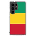 Miniatyrbild 1 av 2: Mobilskal – Guineas flagga – Kompatibel med Samsung Galaxy S24 – Mjuk skal – Slitstark och stötsäker – Pixelforma