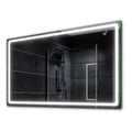 Miniatyrbild 1 av 4: Alasta, LED-spegel med Touch Switch, Houston 180x80 cm