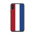 Miniatyrbild 1 av 2: Telefonfodral – Nederländska flaggan – Kompatibel med iPhone XS Max – Mjuk Fodral – Stötresistent och Slagfast - Silikon - Pixelforma