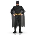 Miniatyrbillede 1 af 3: Batman Kostume - RUBIES - The Dark Knight Rises - Voksen - Sort - Polyester