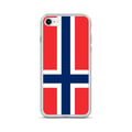 Miniatyrbild 1 av 2: Telefonfodral - PIXELFORMA - Norges Flagga - Kompatibel med iPhone 6 Plus - Mjuk - Stötabsorberande