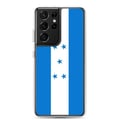 Miniatyrbild 1 av 2: Mobilskal – Honduras Flagga – Kompatibel med Samsung Galaxy S24 Plus – Flexibelt Fodral – Slitstarkt och Stötsäkert – Pixelforma