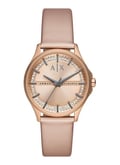Miniatyrbild 3 av 6: Klocka - Armani Exchange - AX5272 - Ip-rosé läder - 36 mm - Vattentålig 5 bar