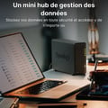 Pikkukuva 4 / 6: NAS-palvelin - SYNOLOGY - DS124 - 1 paikka - Gigabit Ethernet - 1 Gt RAM