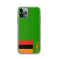 Miniatyrbild 1 av 2: Telefonmobilskal - PIXELFORMA - Zambias flagga - Kompatibel med iPhone 11 Pro - Flexibel - Slitstark