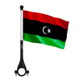 Miniatyrbild 1 av 3: Libyen Cykelflagga i Polyester – 14 x 21 cm – Cykling Flagga – 5 stycken