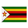 Miniatyrbild 1 av 3: Zimbabweflagga – 96 x 144 cm – Hållbar Polyester – 2 Metallöglor – Inomhus / Utomhus – Pixelforma