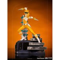 Miniatyrbild 1 av 4: Gul Ranger Staty - Power Rangers - IRON STUDIOS - Konstskala 1:10