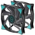 Miniatyrbild 1 av 2: Fläkt - ICEGALE - IceGALE PWM Premium - 140 mm - Svart - 0-36 dBA - 500-1600 rpm