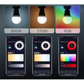Miniatyrbild 2 av 3: MOES Smart Zigbee-lampa, E27, RGB, 9W