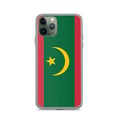Miniatyrbild 1 av 2: Mobilskal – Mauretanienflagga – Kompatibel med iPhone 11 Pro – Flexibelt fodral – Slitstarkt och stötabsorberande – Silikon – Pixelforma