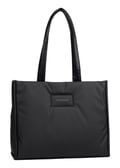 Miniatyrbillede 1 af 3: Taskepose - TOM TAILOR - Patti Zip Shopper L - Sort - 36x30x11 cm - 385g