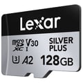 Miniatyrbild 1 av 3: Lexar XC 128GB SILVER PLUS micro SD-minneskort