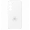 Miniatyrbild 1 av 2: Samsung mobiltelefonfodral och fodral Transparent fodral med avtagbart stöd S23