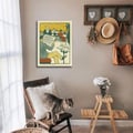 Miniatyrbild 4 av 4: Legendarte - Vintage konstnärlig affisch Reklame Plakater - Målning, tryck på duk cm. 50x70