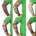 Miniatyrbild 3 av 4: 6 st Nylon Tatuering Arm Style Sleeve Strumpor Manschett för män kvinnor