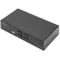 Miniatyrbild 1 av 2: KVM-switch - DIGITUS - 4-portars enkel skärm - 4K UHD - ljud & USB - Kompatibel med alla system