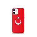 Miniatyrbild 1 av 2: Mobilskal – Turkiets flagga – Kompatibel med iPhone 12 mini – Mjukt fodral – Slitstarkt och stöttekniskt – Silikon – Pixelforma