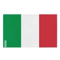 Miniatyrbild 1 av 3: Italiens flagga – 64 x 96 cm – Hållbar polyester – 2 metallöglor – Inomhus / Utomhus – Pixelforma
