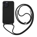 Miniatyrbild 1 av 5: Coque - iPhone - 14 Pro - Semi-rigide - Nylon snodd - 80cm svart