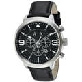 Miniatyrbild 1 av 4: Klocka - ARMANI EXCHANGE - AX1371 - Svart läder - Kvarts - 49mm