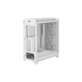Miniatyrbillede 6 af 6: PC-case - FRACTAL DESIGN - Meshify 3 TG - E-ATX (277 mm) - 3 blæsere - USB Type C med 20 Gbps - Hvid