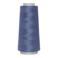 Miniatyrbild 1 av 2: Fil Surjet spécial Overlock 2500m 100% polyester - Att 379 - 6120 - jeansblå