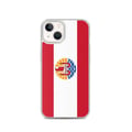 Miniatyrbild 1 av 2: Telefonfodral – Flagga för Franska Polynesien – Kompatibel med iPhone 13 – Mjuk Fodral – Slitstark och Stötsäker – Pixelforma