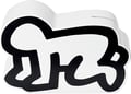 Miniatyrbild 1 av 5: Sparbössa - VILAC - Keith Haring - Massivt trä - Vit och svart - Unisex