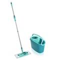 Miniatyrbillede 1 af 6: Sæt Lave-sol med Spand med vrider - LEIFHEIT - Clean Twist M Ergo 52120 - Flad moppe - Teleskopskaft fra 110 til 140 cm
